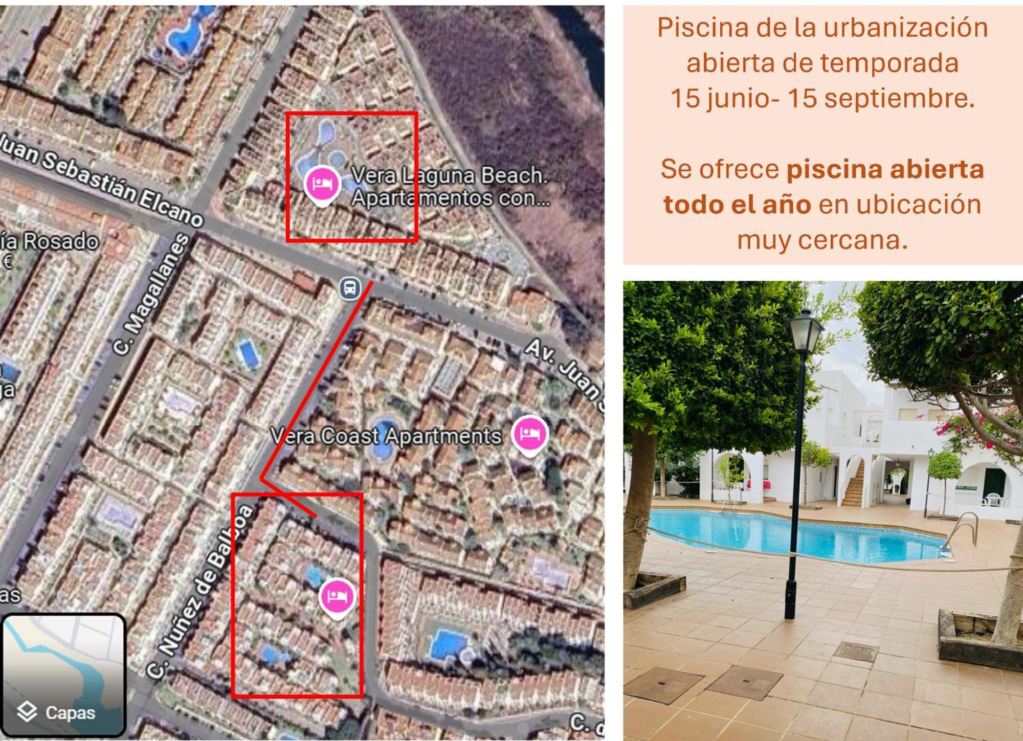 Apartamento En Vera Playa Laguna Beach Экстерьер фото